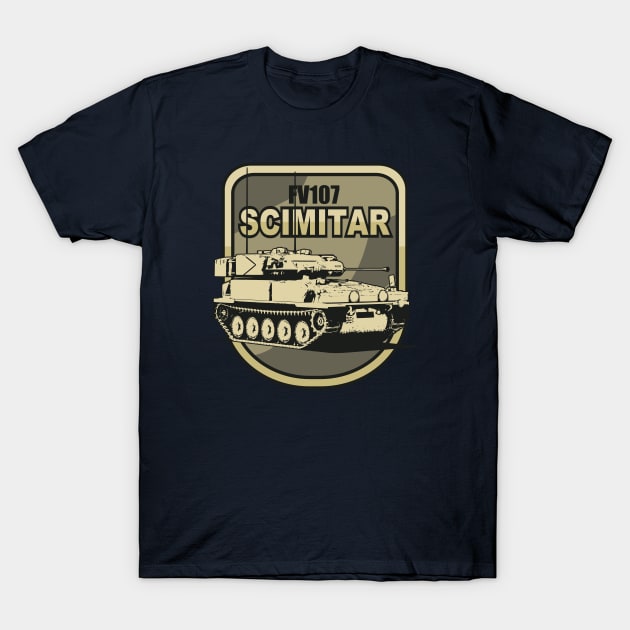 FV107 Scimitar T-Shirt by TCP